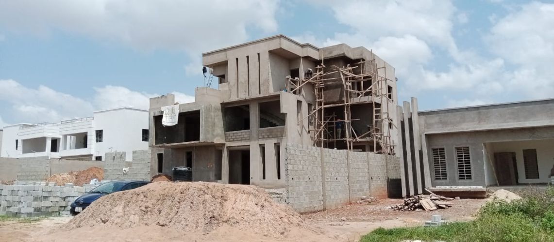 44 construction - ongoing building project